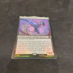 2025 Magic MTG Marvel's Spider-Man Gift Promo Gwenom, Remorseless Foil SPM #286 - Image 3