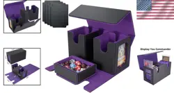 Magic: The Gathering TCG CCG Holder - Black/Purple - Image 2