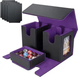Magic: The Gathering TCG CCG Holder - Black/Purple - Image 3