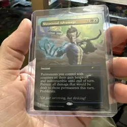 Mutational Advantage 2454 Non Foil MTG NM Secret Lair Fallout - Image 1