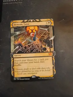 MtG Strixhaven: Mystical Archives Demonic Tutor NM - Image 1