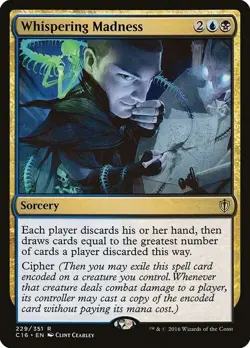 Magic The Gathering MTG WHISPERING MADNESS Commander 2016 NM Near Mint - Image 1