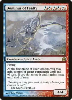 Magic The Gathering MTG DOMINUS OF FEALTY Commander NM Near Mint - Image 1