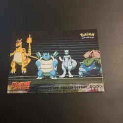 Pokemon TCG Round One Equals Defeat Pokemon Topps Mewtwo Strikes Back 26 - Image 1