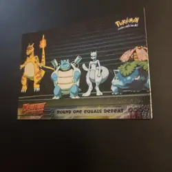 Pokemon TCG Round One Equals Defeat Pokemon Topps Mewtwo Strikes Back 26 - Image 2