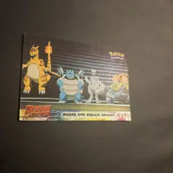 Pokemon TCG Round One Equals Defeat Pokemon Topps Mewtwo Strikes Back 26 - Image 3