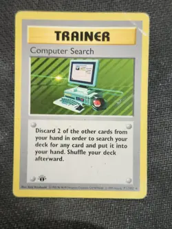 Computer Search Pokemon • Rare • 71/102 - Base Set - first edition - Image 1
