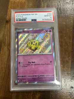 GRADED PSA 10 2024 Pokemon PAF EN Flite Shiny Rare #164 - Image 1