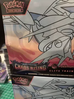 Chaos Rising Pokemon Center Exclusive ETB Elite Trainer Box (LOT OF 2 ETBs) - Image 5