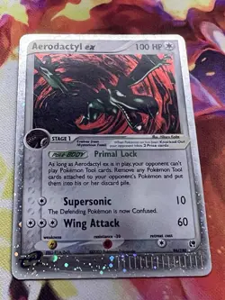 Pokemon TCG EX Sandstorm 94/100 Aerodactyl ex Ultra Rare - Image 1