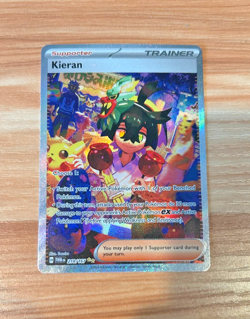 Kieran - 218/167 - Pokemon TCG: Twilight Masquerade - SIR - NM. Ready to ship - Image 1