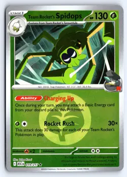 Spidops (Energy Symbol Pattern) 019/217 Ascended Heroes Pokemon NM - Image 1