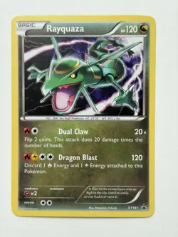 Pokemon 2016 - Rayquaza XY141 XY Holo - Black Star Promo - Near Mint - Image 1