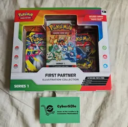 Pokemon TCG First Partner Illustration Collection Box Series 1 - FREE 24 TRACKED - Image 1