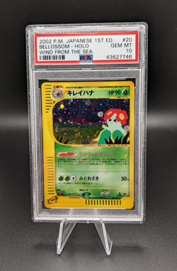 PSA 10 POKEMON JAPANESE WIND FROM THE SEA 1ST EDITION #020 BELLOSSOM US SELLER! - Image 1
