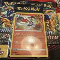 Crown Zenith 3 Pack Blister Pokemon Pin Collection Set Rillaboom Cinderace - Image 2