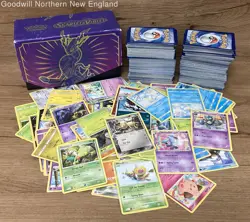 2.5LB Lot of Various NON-HOLOGRAPHIC Pokemon Cards TCG CCG in Collectible Box - Image 1