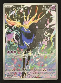 Xerneas 091/086 Illustration Rare (IR) - Pokemon TCG Chaos Rising - NM - Image 1