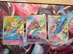 Pokemon First Partner Illustration Collection Series 1 Alolan Starters Promo Set - Image 1