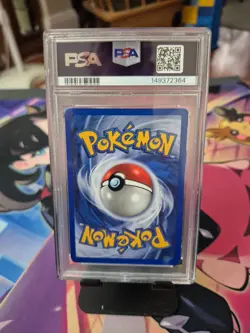 2000 POKEMON GAME POLIWRATH HOLO BASE II #15 PSA 7 NM - Image 2