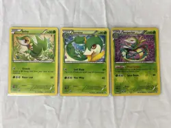 Snivy, Servine & Serperior Legendary Treasures Radiant Collection Pokemon TCG LP - Image 1