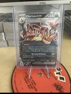 Charizard ex SVP196 Promo Holo Near Mint Condition Black Star Promo - Image 1