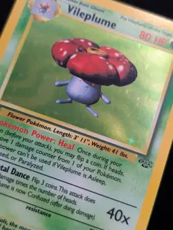 Vileplume 15/64 Jungle Pokemon NM Unlimited Holo - Image 2