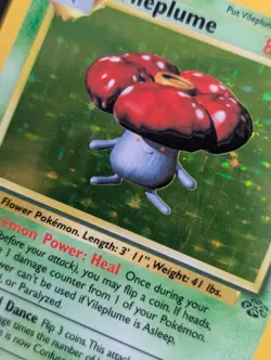 Vileplume 15/64 Jungle Pokemon NM Unlimited Holo - Image 3