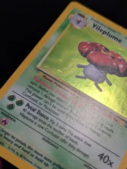 Vileplume 15/64 Jungle Pokemon NM Unlimited Holo - Image 4