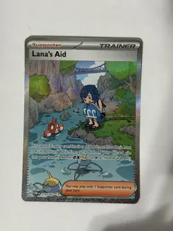 The Pokemon Company Lana's Aid Special Illustration Rare 219/167 SV06 Holo - Image 1