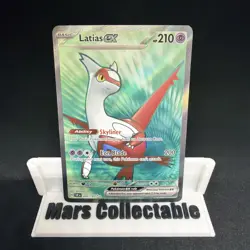 Latias ex 220/191 Surging Sparks Ultra Rare Full Art Holo Pokemon TCG NM/M - Image 1