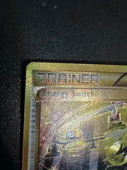 Energy Switch 109/108 Pokemon Roaring Skies Secret Rare Holo LP - Image 2