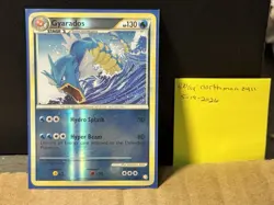 The Pokemon Company Gyarados 4/123 HeartGold SoulSilver Holo Rare EN 2010 - Image 1