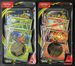 Pokemon TCG: Perfect Order Checklane Blister Set of 2 - Meganium & Cinderace - Image 1