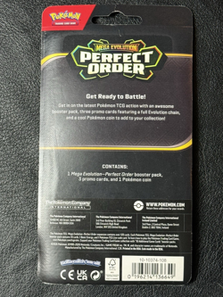 Pokemon TCG: Perfect Order Checklane Blister Set of 2 - Meganium & Cinderace - Image 3