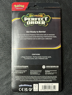 Pokemon TCG: Perfect Order Checklane Blister Set of 2 - Meganium & Cinderace - Image 5