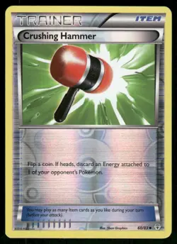 2016 Pokemon Crushing Hammer Uncommon Generations 60/83 Reverse Holo LP - Image 1