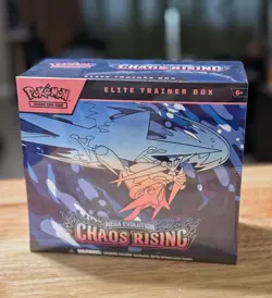 Pokemon TCG: Chaos Rising Elite Trainer Box (ETB) SEALED - Image 1