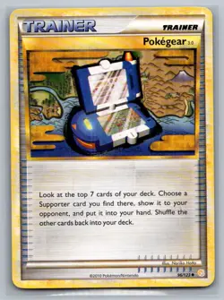 Pokegear 3.0 96/123 Uncommon HeartGold & SoulSilver Pokemon LP/MP - Image 1
