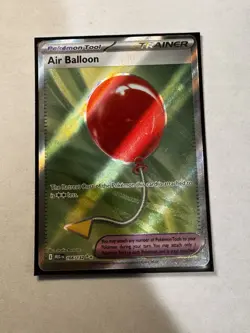 Pokemon TCG Mega Evolution Air Balloon 166/132 Ultra Rare - Image 1