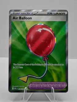 Air Balloon 166/132 Me01: Mega Evolution Ultra Rare Holo Trainer Pokemon NM - Image 1
