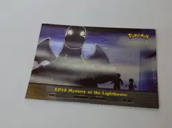 2000 TOPPS BLUE LOGO POKEMON TV FOIL #EP13 MYSTERY AT THE LIGHTHOUSE - Image 1