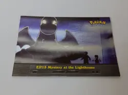 2000 TOPPS BLUE LOGO POKEMON TV FOIL #EP13 MYSTERY AT THE LIGHTHOUSE - Image 2