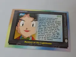 2000 TOPPS BLUE LOGO POKEMON TV FOIL #EP13 MYSTERY AT THE LIGHTHOUSE - Image 3