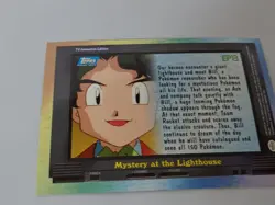 2000 TOPPS BLUE LOGO POKEMON TV FOIL #EP13 MYSTERY AT THE LIGHTHOUSE - Image 4
