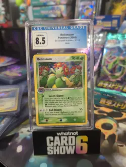 Bellossom Holo 3/115 CGC 8.5 NM Mint 2005 Pokemon EX Unseen Forces - Image 1