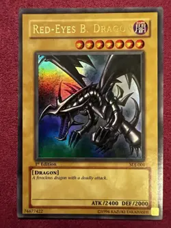Red-Eyes B. Dragon SDJ-001 Starter Deck: Joey 1st Edition (LP) - Image 2