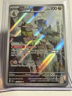 Fraxure Illustration Rare 077/064 - SV: Shrouded Fable - Pokemon TCG - Holo - Image 2