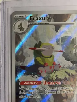 Fraxure Illustration Rare 077/064 - SV: Shrouded Fable - Pokemon TCG - Holo - Image 4