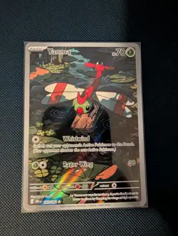Pokemon Yanma - 183/182 Illustration Rare SV10: Destined Rivals NM - Image 1